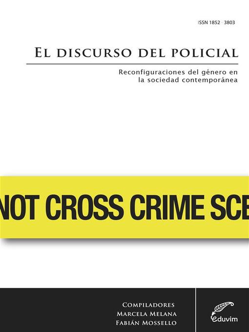 Title details for El discurso del policial by Marcela Melana - Available